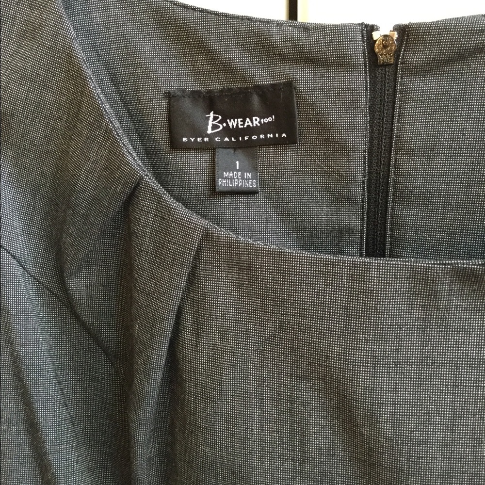 Grey dress cap sleeves - Picture 2 of 7